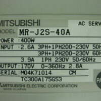 Repair Mitsubishi MR-J2S-40A AC Servo  in Malaysia, Singapore, Thailand, Indonesia