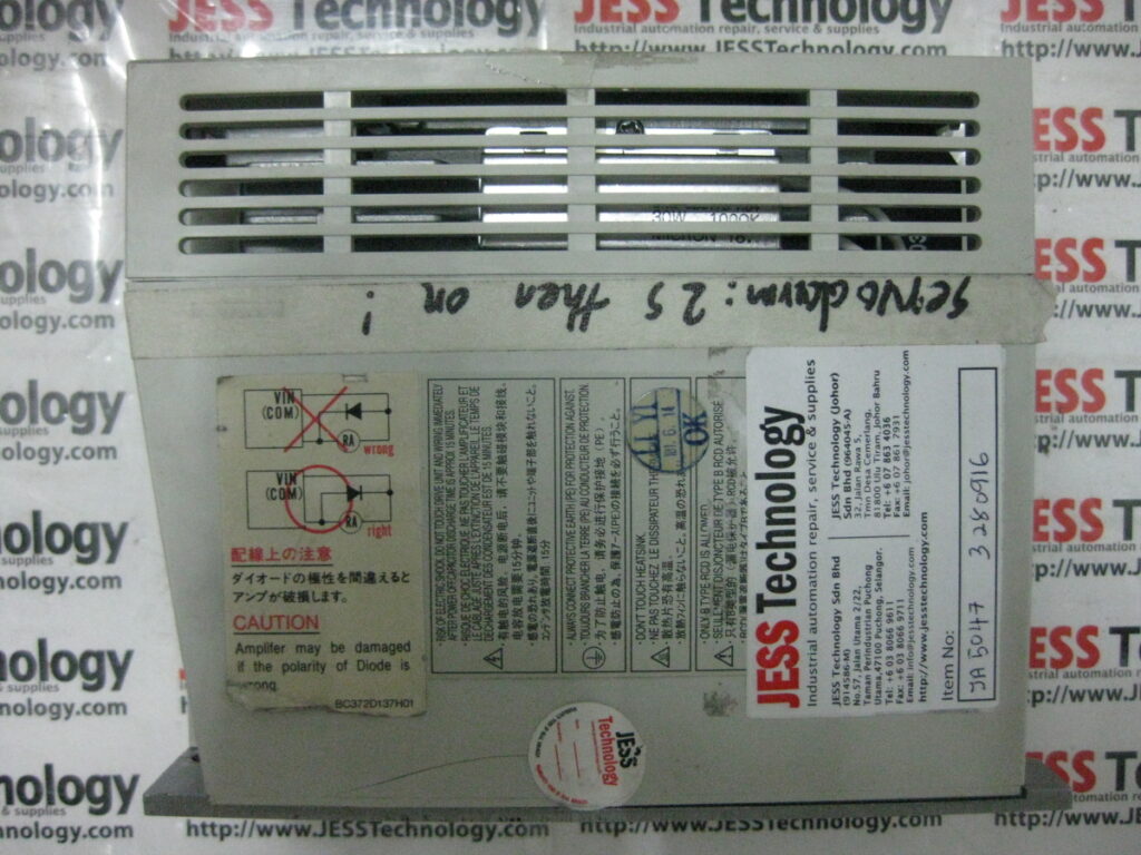 Image #3 of Repair Mitshubishi MR-J2S-40A AC SERVO in Malaysia, Singapore, Thailand, Indonesia