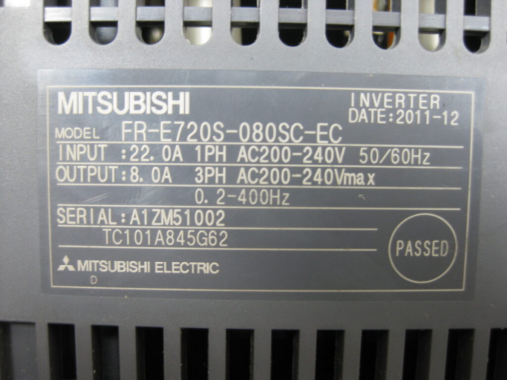Image #1 of Repair MITSUBISHI FR-E720S-080SC-EC INVERTER 8A in Malaysia, Singapore, Thailand, Indonesia