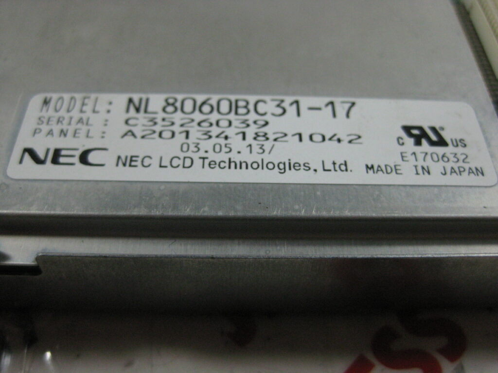 Image #2 of Repair NEC NL8060BC31-17 LCD DISPLAY in Malaysia, Singapore, Thailand, Indonesia