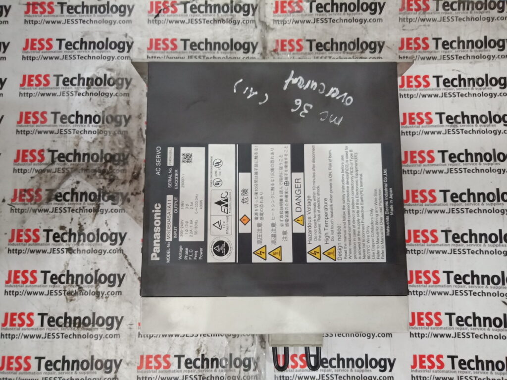 Image #3 of Repair Panasonic MSDB045A1A11 PANASONIC AC SERVO DRIVE in Malaysia, Singapore, Thailand, Indonesia