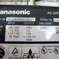 Repair Panasonic MSDB045A1A11 PANASONIC AC SERVO in Malaysia, Singapore, Thailand, Indonesia