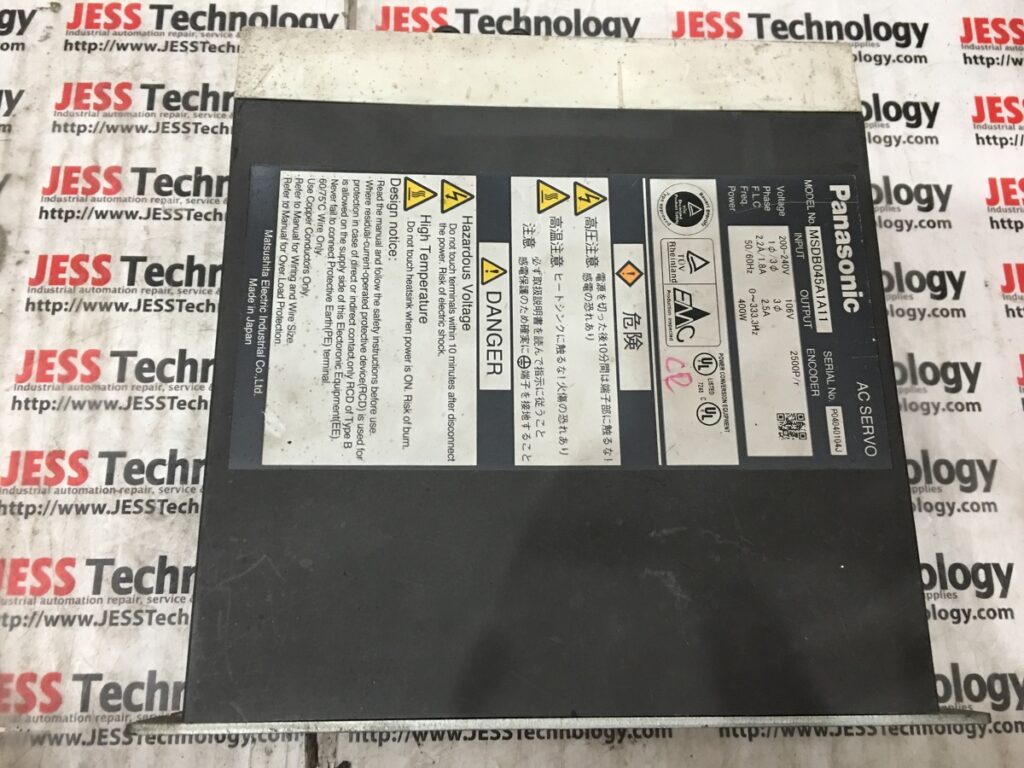 Image #2 of Repair Panasonic MSDB045A1A11 AC SERVO in Malaysia, Singapore, Thailand, Indonesia