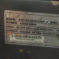 Repair PSC TECH CHF-100-022G/030P-4 INVERTER 30KW in Malaysia, Singapore, Thailand, Indonesia