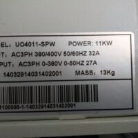 Repair SANEI U04011-SPW SANEI 11KW INVERTER in Malaysia, Singapore, Thailand, Indonesia