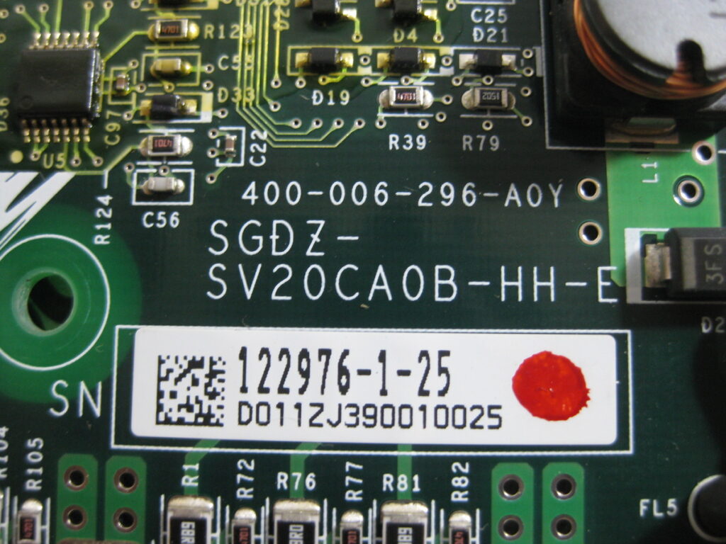 Image #4 of Repair - SGDZ-SV20CA0B-HH-E SERVO CARD in Malaysia, Singapore, Thailand, Indonesia