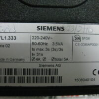 Repair Siemens LFL1.333 CONTROL BOX in Malaysia, Singapore, Thailand, Indonesia