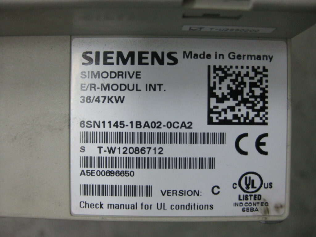 Image #2 of Repair Siemens 6SN1145-1BA020CA2 INVERTER in Malaysia, Singapore, Thailand, Indonesia