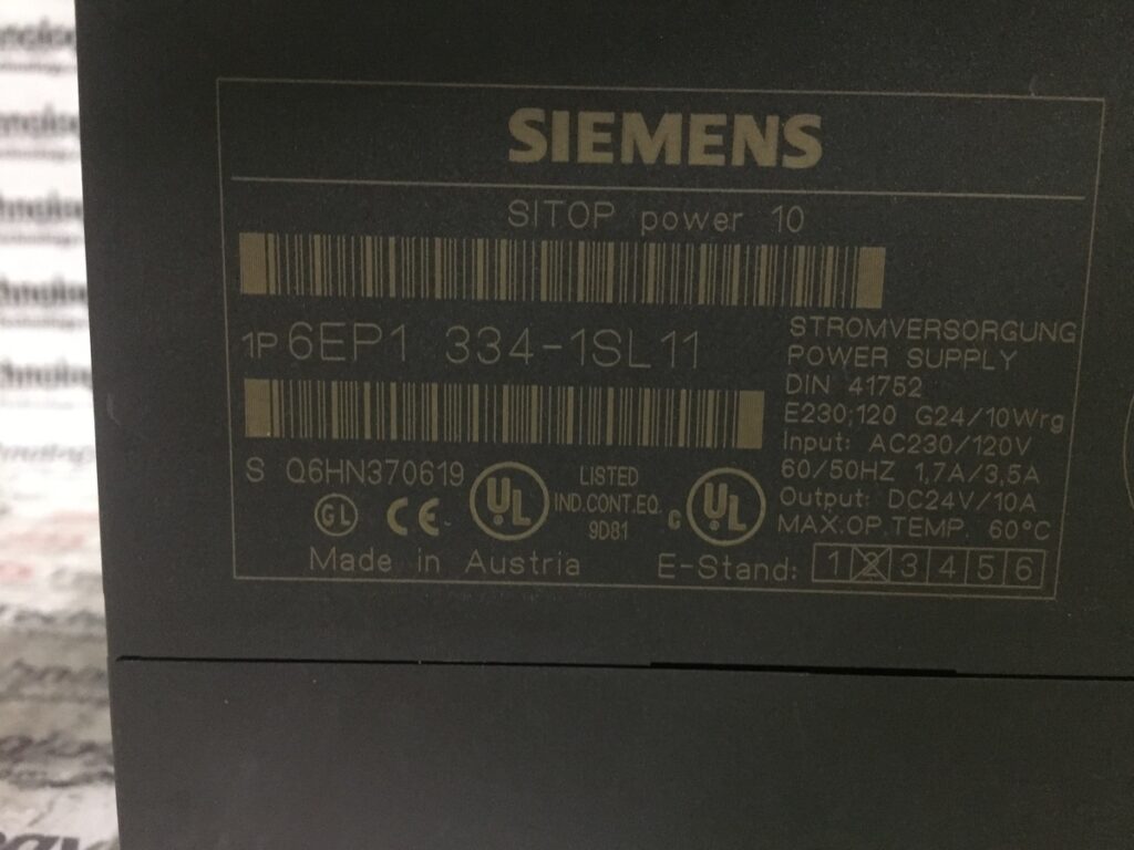 Image #2 of Repair SIEMENS 1P6EP1334-1SL11 SITOP POWER 10 POWER SUPPLY in Malaysia, Singapore, Thailand, Indonesia