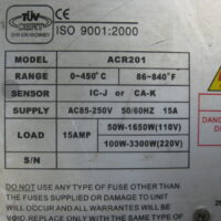Repair SINHOT ACR201 TEMPERATURE CONTROLLER in Malaysia, Singapore, Thailand, Indonesia