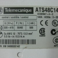 Repair TELEMECANIQUE ATS48C14Q SOFT STARTER in Malaysia, Singapore, Thailand, Indonesia