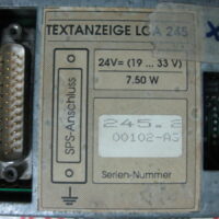 Repair TEXTANZEIGE LCA 245 DISPLAY in Malaysia, Singapore, Thailand, Indonesia