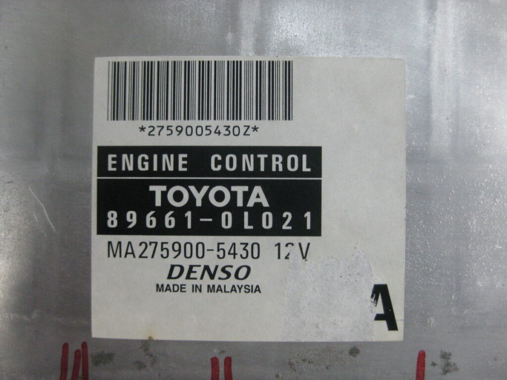 Image #1 of Repair TOYOTA MA275900-5430 ENGINE CONTROL in Malaysia, Singapore, Thailand, Indonesia