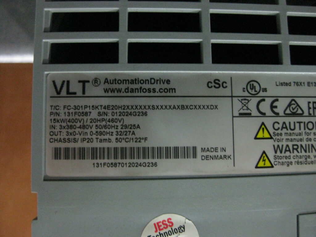 Image #2 of Repair VLT FC-301P15KT4E20H2 INVERTER AUTOMATION DRIVE 15KW in Malaysia, Singapore, Thailand, Indonesia
