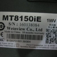 Repair WEINVIEW MT8150iE HMI TOUCH SCREEN in Malaysia, Singapore, Thailand, Indonesia