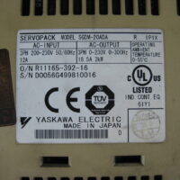 Repair YASKAWA  SGDM-20ADA SERVOPACK 2kW in Malaysia, Singapore, Thailand, Indonesia