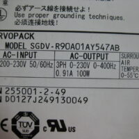 Repair YASKAWA SGDV-R90A01AY547AB SERVOPACK in Malaysia, Singapore, Thailand, Indonesia