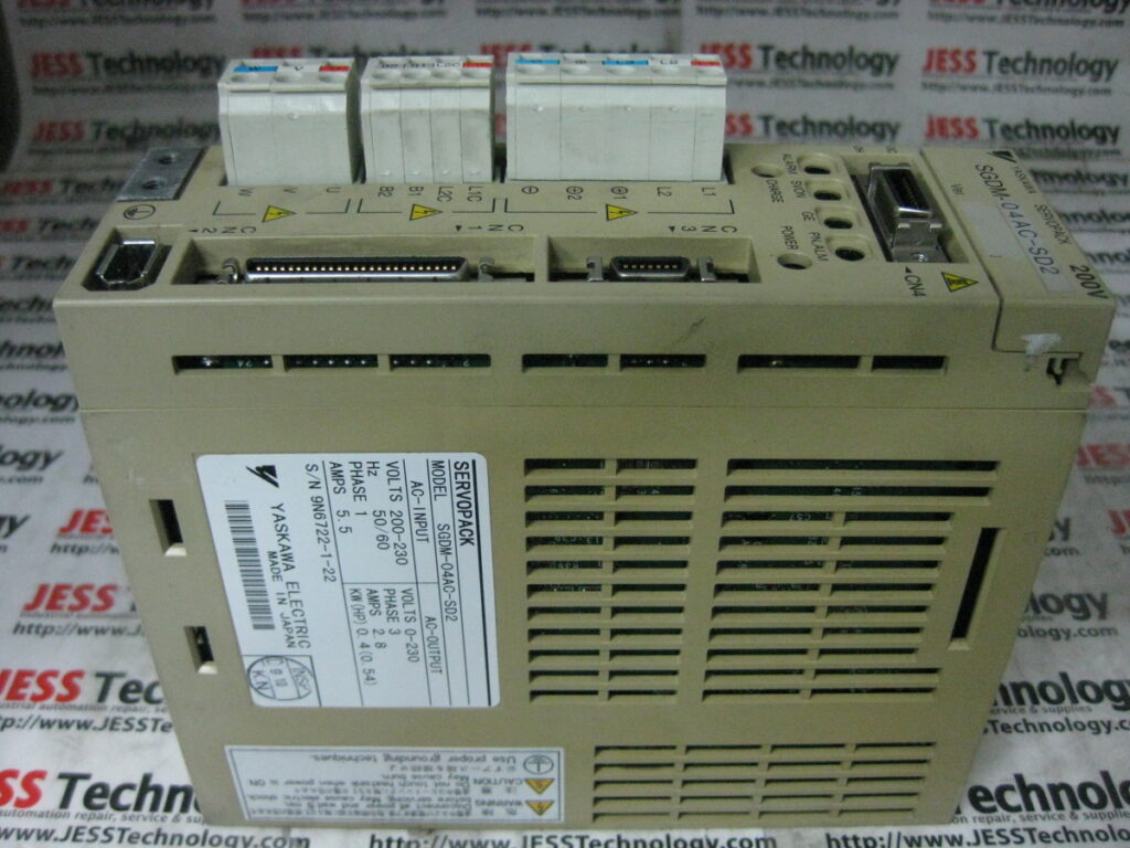 Image #4 of Repair YASKAWA SGDM-04AC-SD2 SERVOPACK in Malaysia, Singapore, Thailand, Indonesia