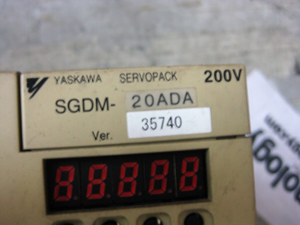 Image #3 of Repair YASKAWA SGDM-20ADA YASKAWA SERVOPACK in Malaysia, Singapore, Thailand, Indonesia