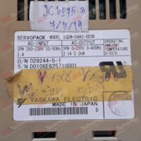 Repair YASKAWA SGDM-04AC-SD2B Yaskawa servo drive D0106E625710001 in Malaysia, Singapore, Thailand, Indonesia