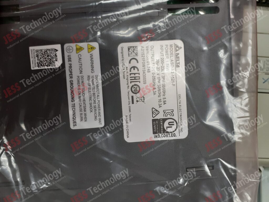 Image #3 of Repair DELTA ASD-A2-1521-F Delta inverter - in Malaysia, Singapore, Thailand, Indonesia