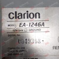 Repair CLARION EA-1246A Clarion power supply 0049308 in Malaysia, Singapore, Thailand, Indonesia