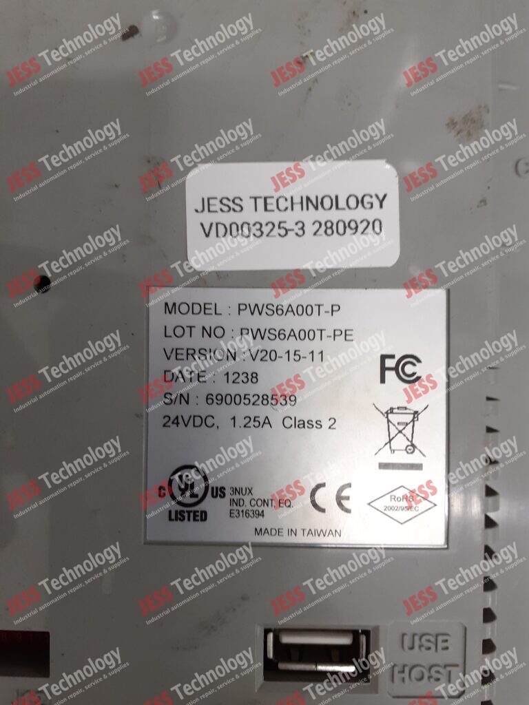 Image #1 of Repair HITECH PWS6A00T-P HITECH HMI 6900528539 in Malaysia, Singapore, Thailand, Indonesia