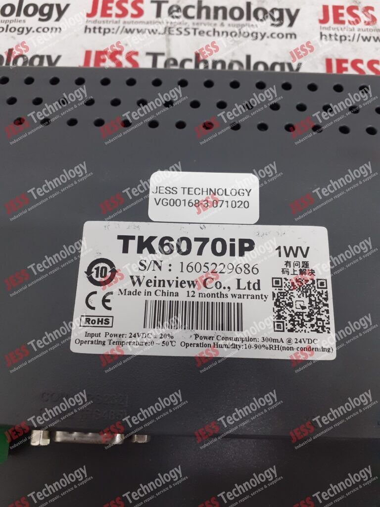 Image #1 of Repair WEINVIEW TK6070iP Weinview Touchscreen 1605229686 in Malaysia, Singapore, Thailand, Indonesia