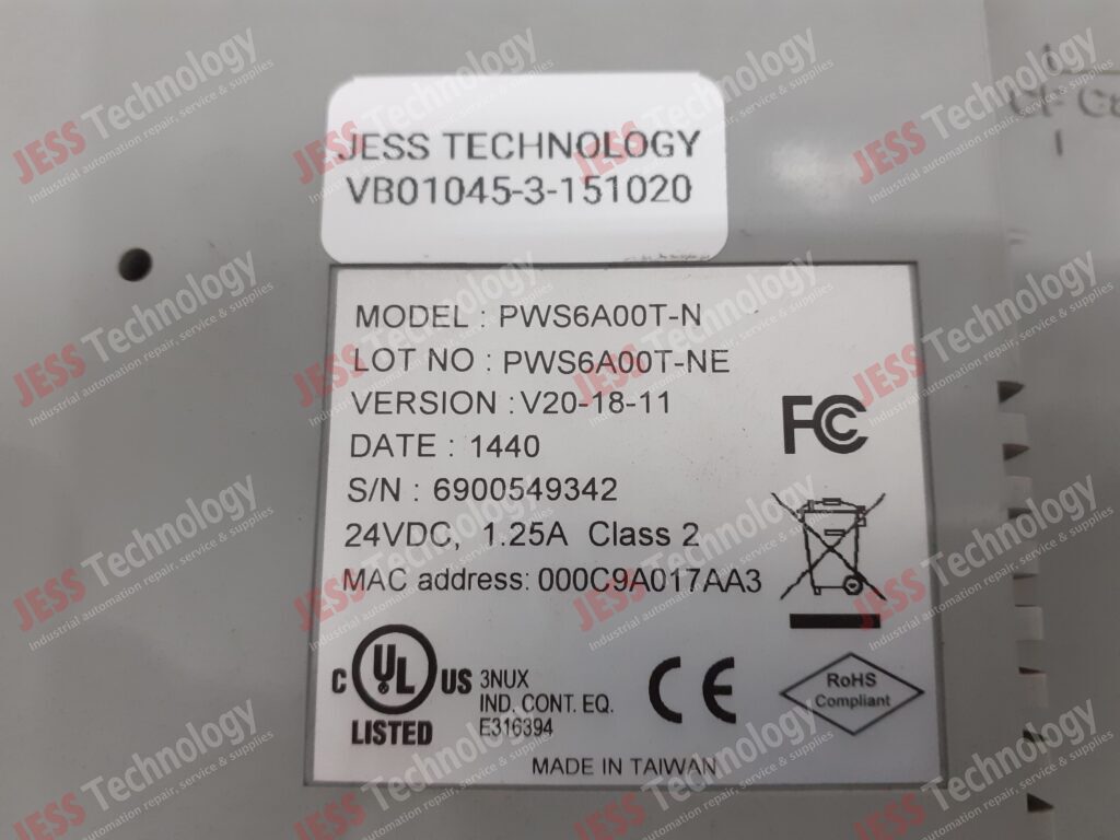 Image #2 of Repair HITECH PWS6A00T-N hitech touchscreen 6900549342 in Malaysia, Singapore, Thailand, Indonesia