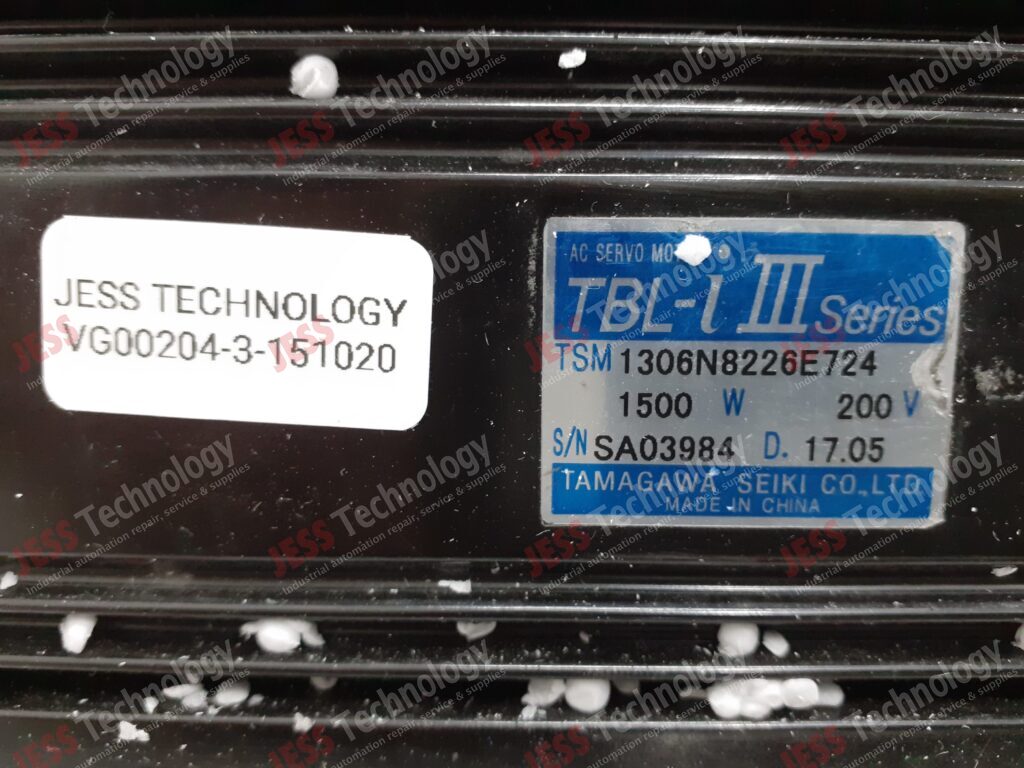 Image #2 of Repair TBL-I 3 1306N8226E724 AC Servo Motor SA03984 in Malaysia, Singapore, Thailand, Indonesia