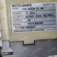 Repair MITSUBISHI FR-A024-0.4K BRAND MITSUBISHI INVERTER, MODEL: FR-A024-0.4K, SERIAL: Y6X430026 Y6X430026 in Malaysia, Singapore, Thailand, Indonesia