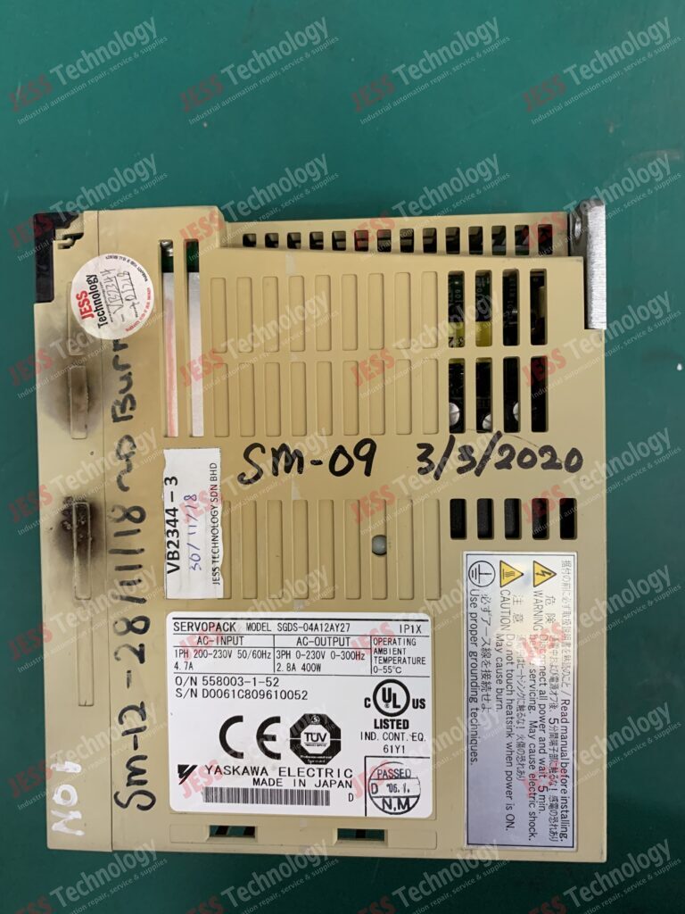 Image #3 of Repair YASKAWA SGDS-04A12AY27 yaskawa servopack D0061C809610052 in Malaysia, Singapore, Thailand, Indonesia