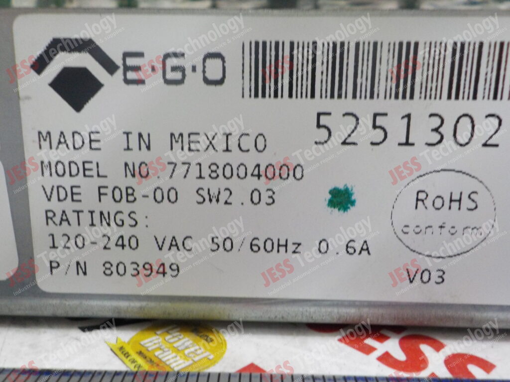 Image #1 of Repair E.G.O 7718004000 Pcb board 5251302 in Malaysia, Singapore, Thailand, Indonesia