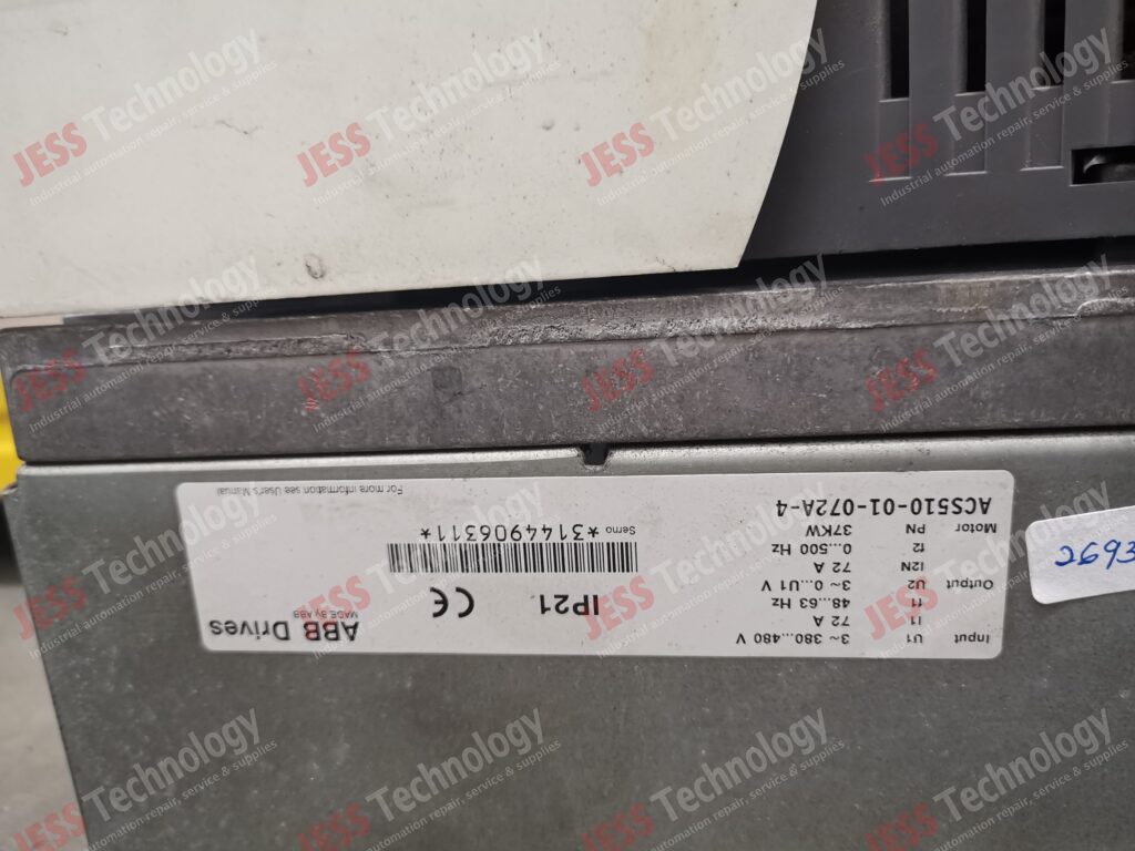 Image #4 of Repair ABB INVERTER ACS510-01-072A-4 ABB INVERTER 37kW 3144906311 in Malaysia, Singapore, Thailand, Indonesia