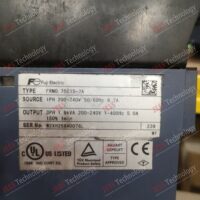 Repair FUJI ELECTRIC FRN0. 75C1S-7A Fuji inverter W2XH258A0076L in Malaysia, Singapore, Thailand, Indonesia