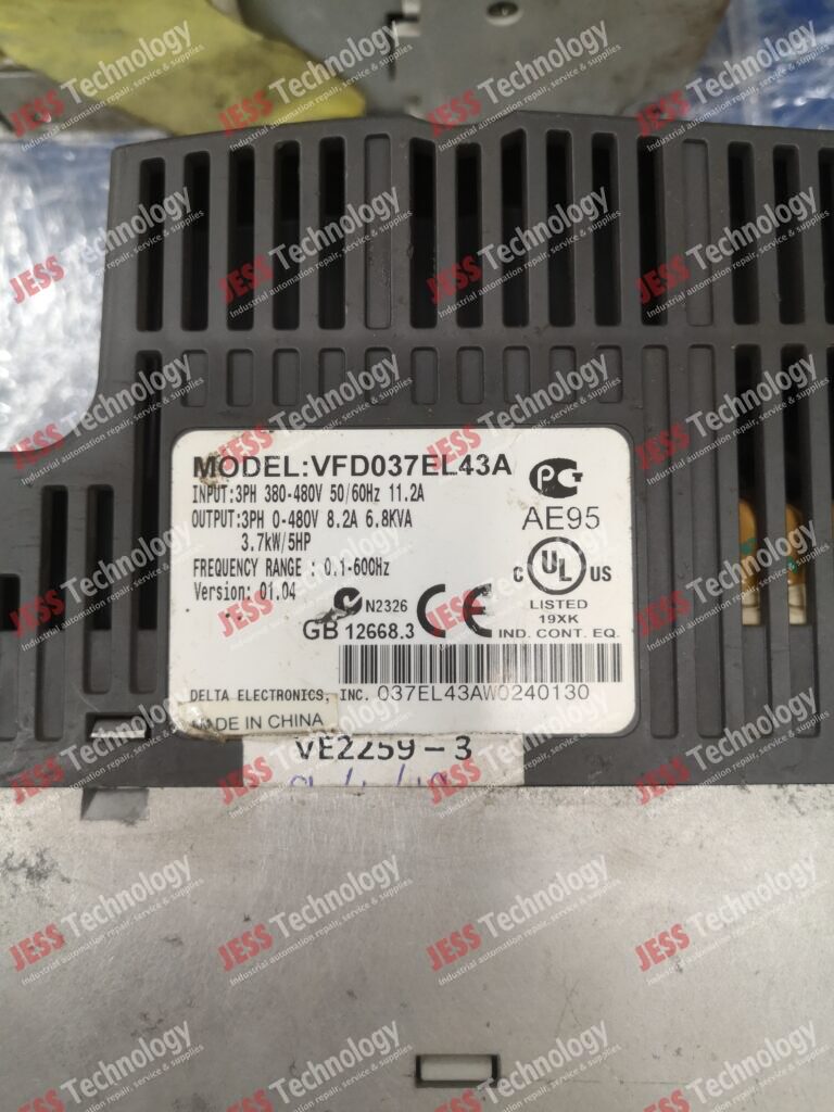 Image #3 of Repair DELTA VFD037EL43A Delta inverter 037EL43AW0240130 in Malaysia, Singapore, Thailand, Indonesia