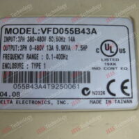 Repair DELTA VFD055B43A BRAND: DELTA MOTOR DRIVE, MODEL NO: VFD055B43A, S/N: 055B43A4T9250061 055B43A4T9250061 in Malaysia, Singapore, Thailand, Indonesia