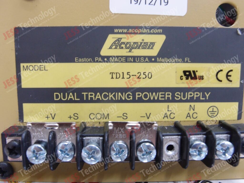 Image #1 of Repair ACOPIAN TD15-250 - in Malaysia, Singapore, Thailand, Indonesia