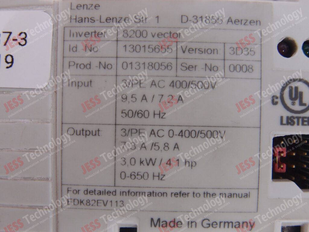 Image #1 of Repair LENZE D-31855 LENZE DRIVE 0008 in Malaysia, Singapore, Thailand, Indonesia