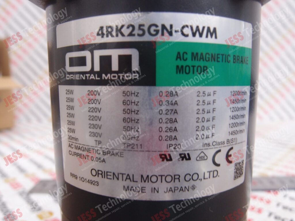 Image #1 of Repair ORIENTAL MOTOR 4RK25GN-CWM - in Malaysia, Singapore, Thailand, Indonesia