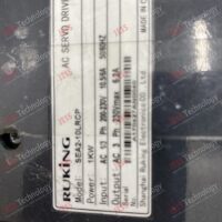 Repair RUKING SEA2-10LRCP AC Servo Driver A170427AN0040 in Malaysia, Singapore, Thailand, Indonesia