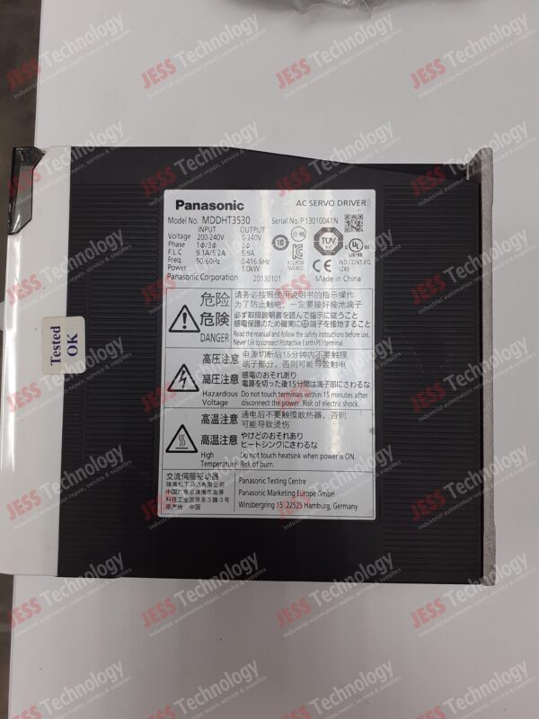 Image #3 of Repair PANASONIC AC SERVO DRIVE MDDHT3530 Panasonic servo P13010041N in Malaysia, Singapore, Thailand, Indonesia