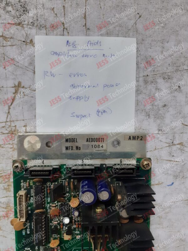 Image #3 of Repair MAIN PCB BOARD AED00071 Amplifier servo motor - in Malaysia, Singapore, Thailand, Indonesia