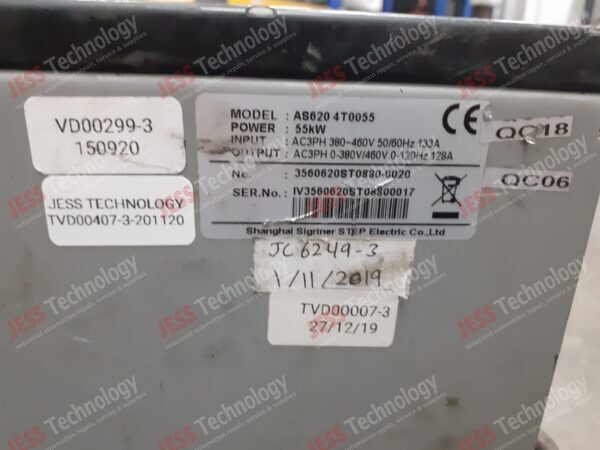 Image #2 of Repair ASTAR AS620 4T0055 Iastar inverter IV3560620ST08800017 in Malaysia, Singapore, Thailand, Indonesia