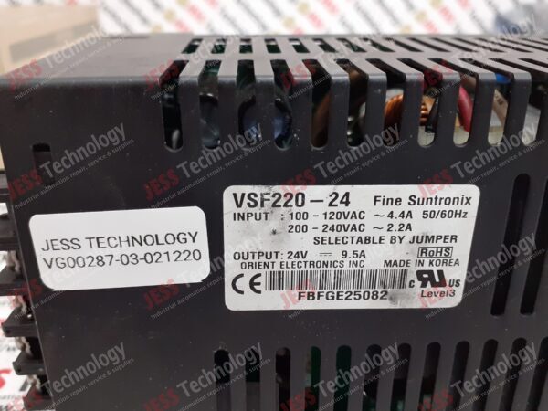 Image #2 of Repair FFINE SUNTRONIX VSF220-24 Fine Suntronix Power Supply FBFGE25082 in Malaysia, Singapore, Thailand, Indonesia