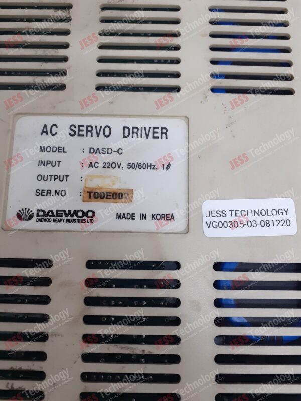 Image #2 of Repair DAEWOO DASD-C Daewoo AC Servo Driver T00E002 in Malaysia, Singapore, Thailand, Indonesia