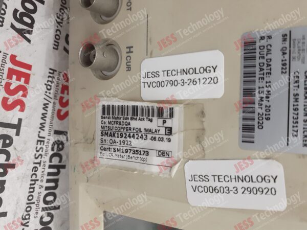 Image #2 of Repair HIOKI SMAK19244243 HIOKI Tester QA-1922 in Malaysia, Singapore, Thailand, Indonesia