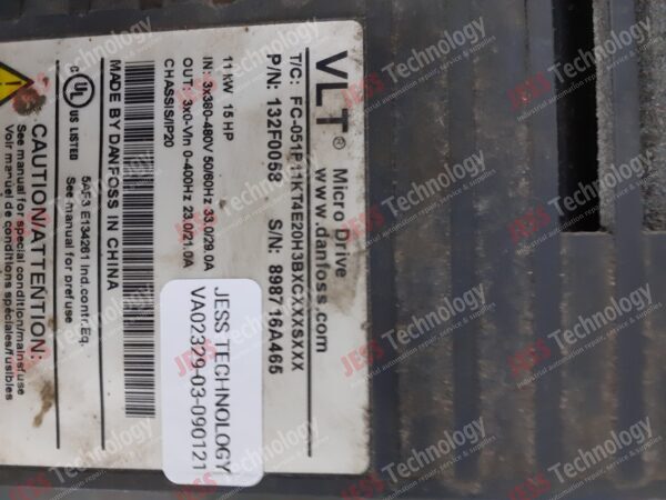 Image #2 of Repair DANFOSS 132F0058 Danfoss micro drive 898716A466 in Malaysia, Singapore, Thailand, Indonesia