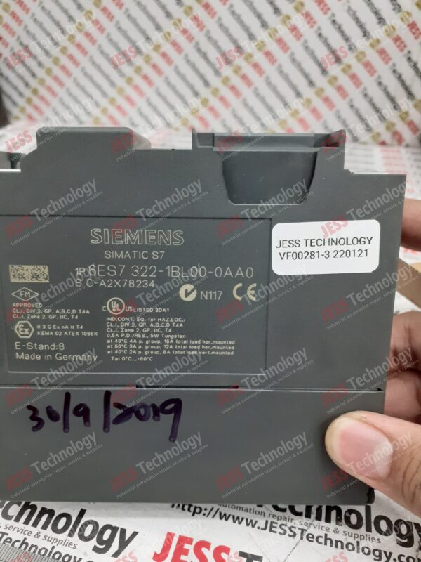 Image #2 of Repair SIEMENS 6ES7 322-1BL00-0AA0 SIEMENS SIMATIC S7 C-A2X78234 in Malaysia, Singapore, Thailand, Indonesia