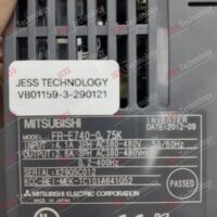 Repair MITSUBISHI INVERTER FR-E740-0.75K mitsubishi inverter X29G5C012 in Malaysia, Singapore, Thailand, Indonesia